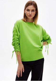 French Terry Jumper lime