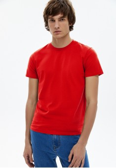 Camiseta para hombre color rojo
