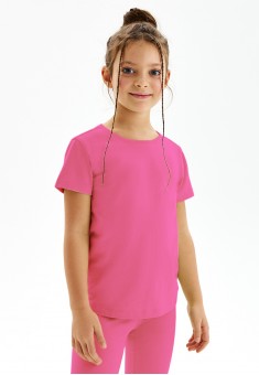 Girls Jersey Short Sleeve Tshirt pink