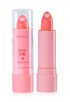 Love Me Tender Lip Balm with almond and camellia oil  Love me tender hue