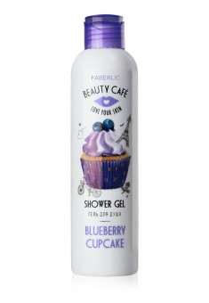 Beauty Cafe Blueberry Cupcake Shower Gel