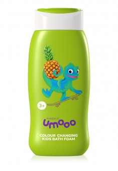Детская пена для ванн меняющая цвет Umooo 3
