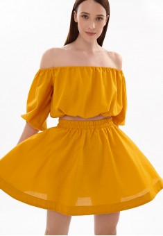 Mini Skirt Saffron