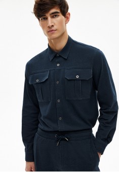 LongSleeve Shirt for Men Dark Blue