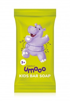 Umooo 3 Hippo Figured Toilet Soap