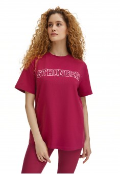 Printed Tshirt raspberry