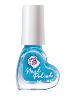 Glam Kitty Waterbased Nail Polish  shade Blue Sky