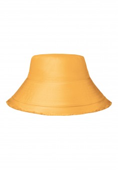 Текстильная шляпа цвет желтый