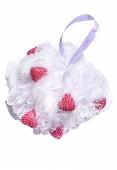 Storie dAmore Strawberries and Сream Washcloth with Pieces of Soap