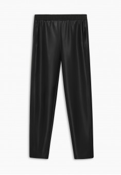 Ecoleather Trousers black
