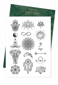 Парфюмированные татуировки Shanti