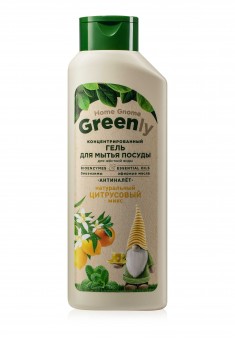 Концентрированный гель для мытья посуды Цитрусовый микс Home Gnome Greenly