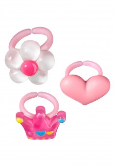 Набор детских колечек Glam Kitty Сказочное королевство