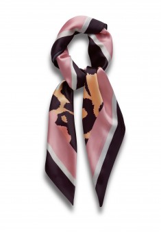 Printed Satin Scarf multiprint