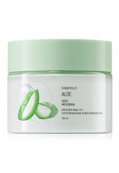 Крем для лица 2 в 1 Суперувлажнение и восстановление серии FABERLIC