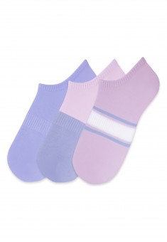 Set of Short Socks lilacpink