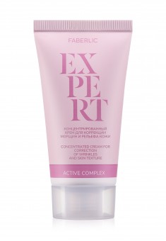 Expert Concentrated Cream for Wrinkle and Skin Relief Correction 