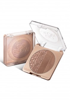 Гибридная пудра с эффектом загара Go Glow Sun Kiss