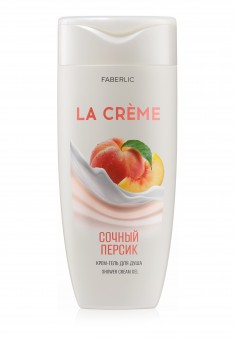 La Crème Juicy Peach Cream Shower Gel