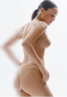 Seamless Thong Panties beige