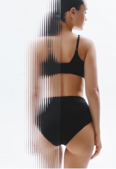 Seamless HighWaist Panties black