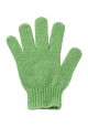 Перчатка для душа зеленая