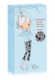 Leopard patterned tights for kids 100 DEN grey
