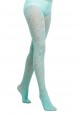 Fantasy style kids tights with a floral jacquard pattern SD129 20 den mint