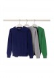 Knitted jumper for boy light grey melange