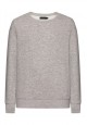Jersey pullover for boy grey melange