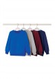 Jersey pullover for boy grey melange