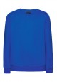 Knitted pullover for boy bright blue