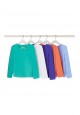 Girls Long Sleeve Tshirt coral