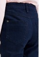 Denim trousers for girl dark blue