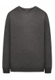 Mens Knit Jumper dark gray melange