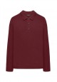 Mens jersey pique polo