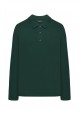 Mens jersey pique polo