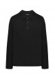 Mens jersey pique polo