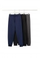 Mens Jersey Trousers dark grey melange