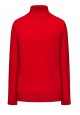 High neck knit jumper