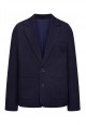 Jersey blazer jacket for boy dark blue