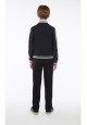 Jersey bomber for boy black