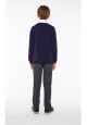 Boys Trousers dark grey melange