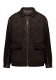 Mens insulated ecoleather jacket