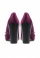 Туфли женские Violet бордовые