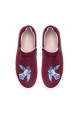 Girls Fairytale slipons burgundy