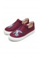 Girls Fairytale slipons burgundy