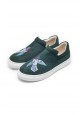 Girls Fairytale slipons emerald