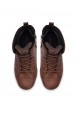 Boys high top sneakers brown