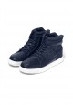 Boys high top sneakers blue